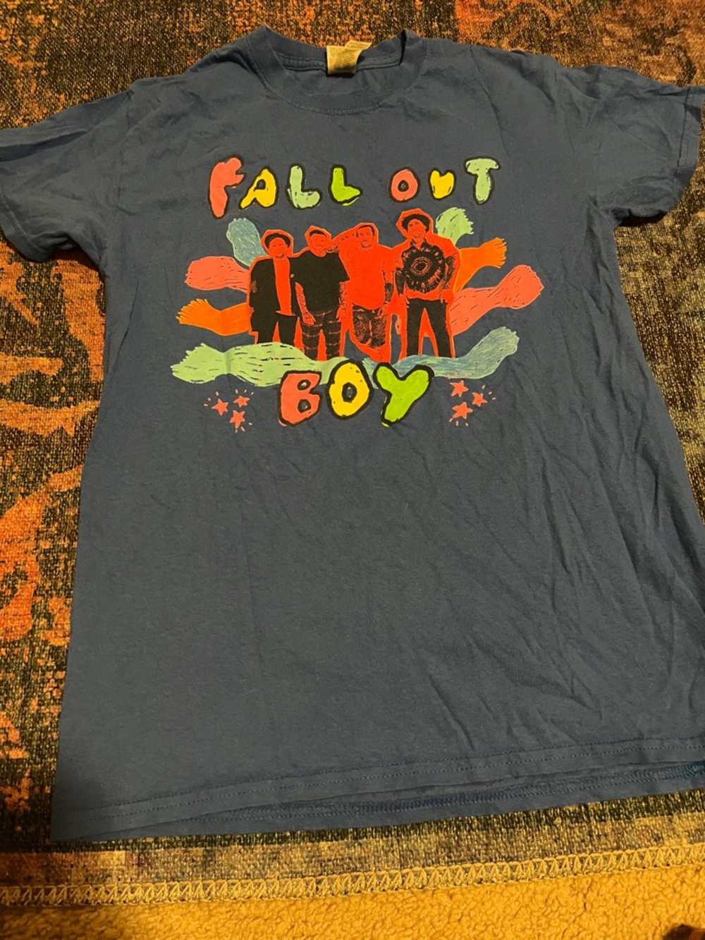 Fall Out Boy Alien Hella Mega Tour T Shirt